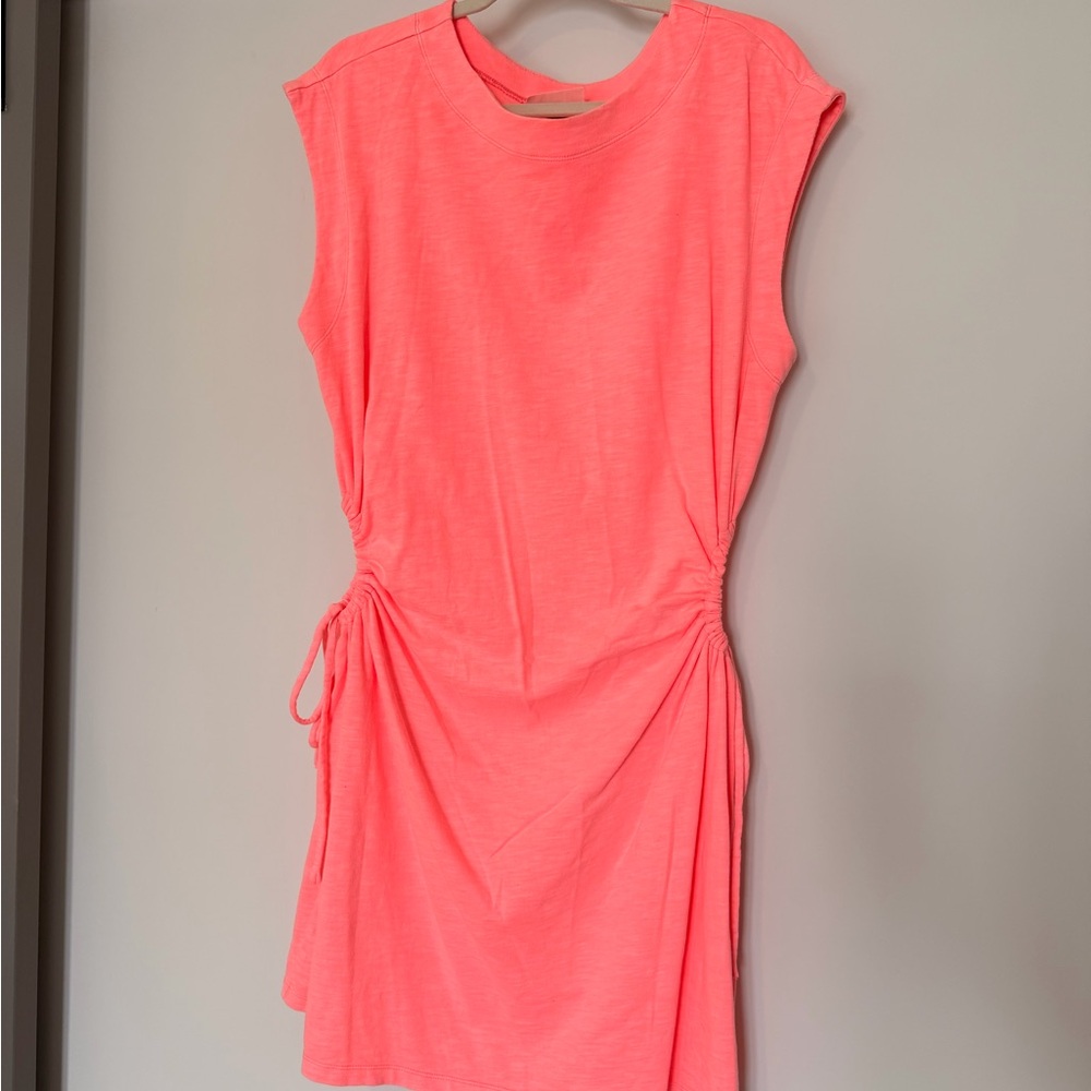 Universal Thread Neon Coral Sleeveless Mini Dress